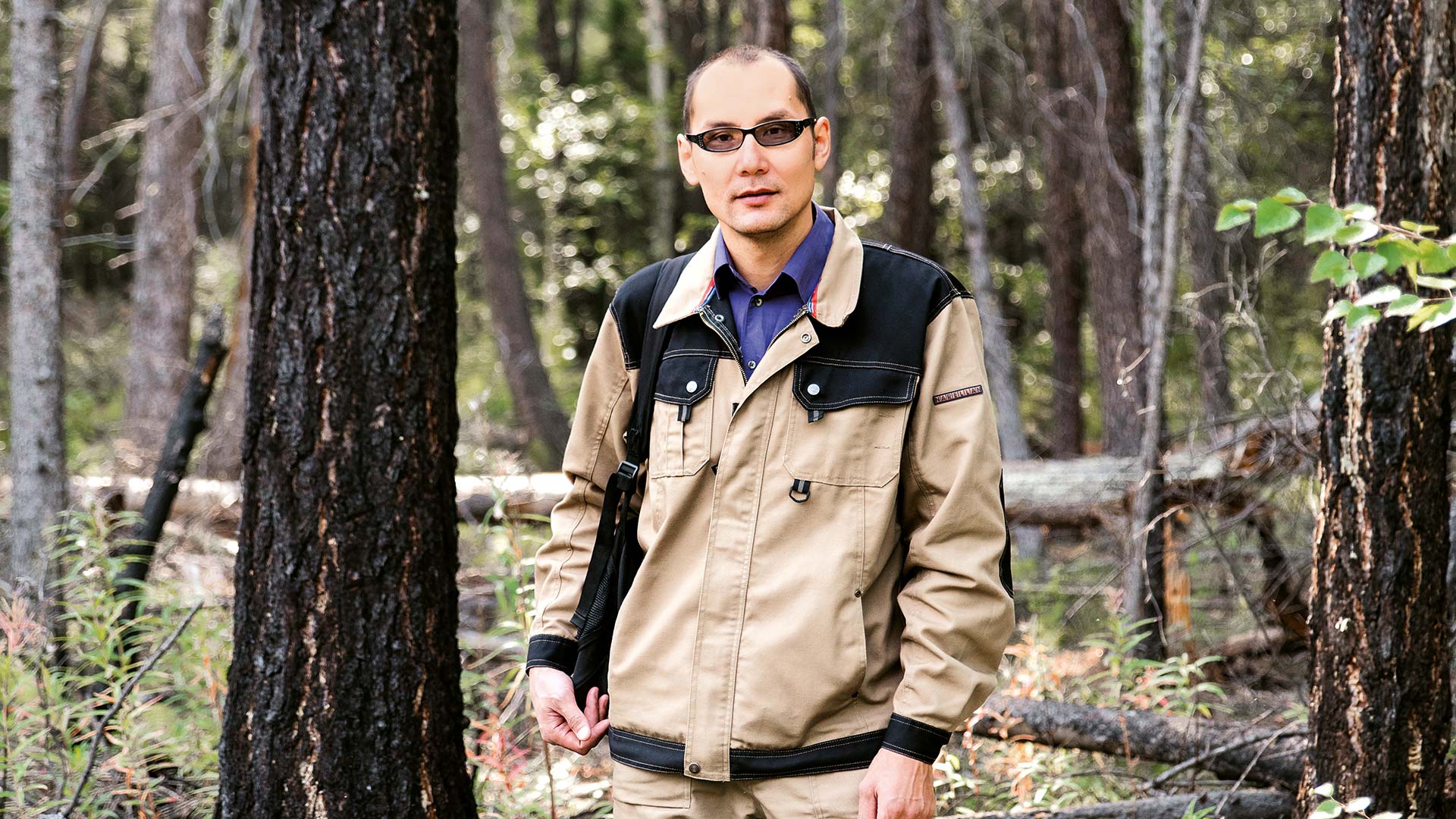 Andrey Borodin, Gründer der Freiwilligen Feuerbekämpfer Transbaikal