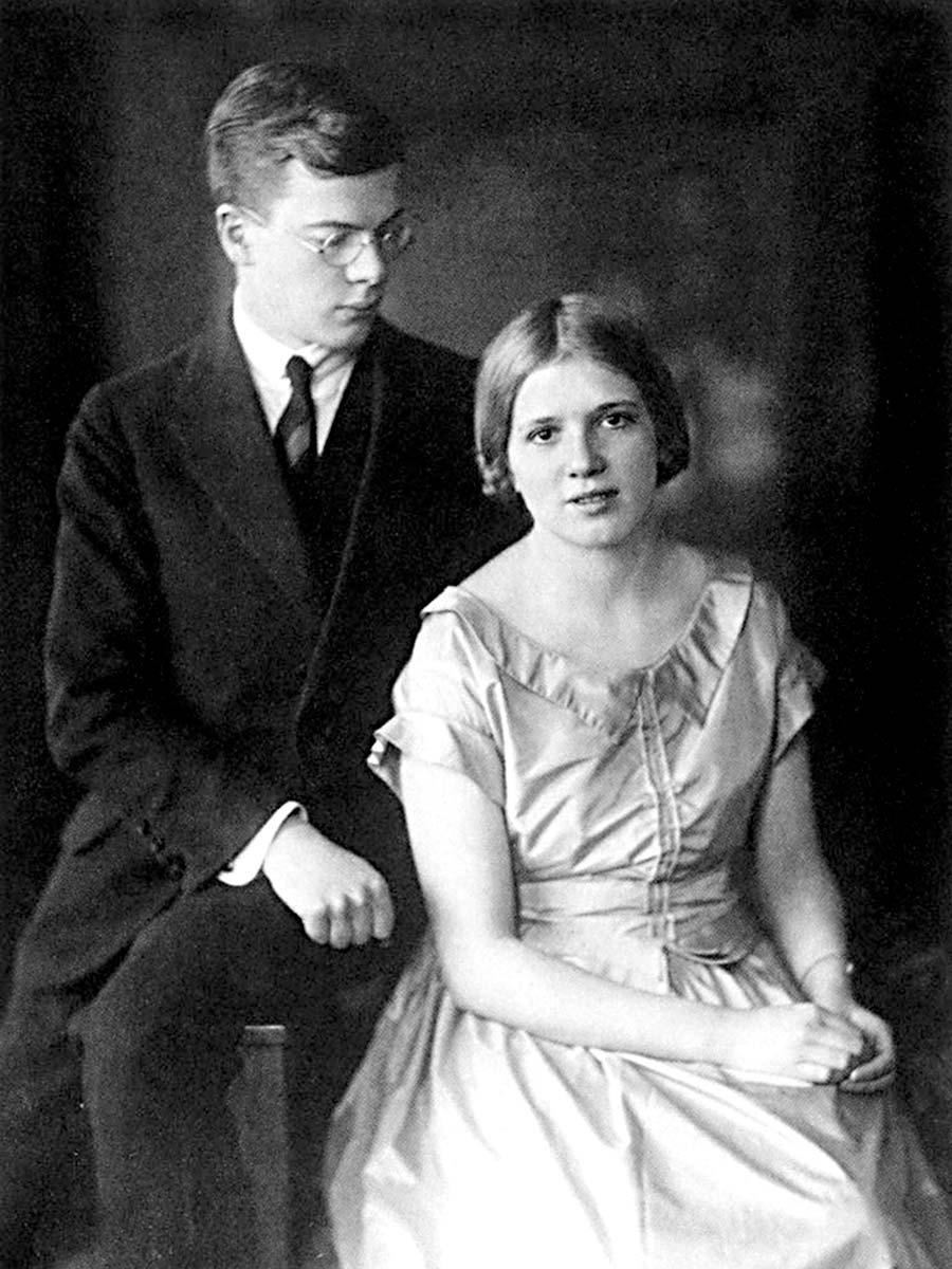 Christine und Hans von Dohnanyi als junges Paar, 1924.