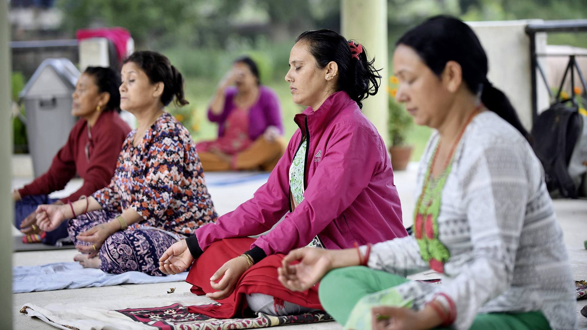 Yoga-Praxis in Nepal: „In der Meditation werde ich mir selbst und meiner Körperlichkeit besonders gewahr.“