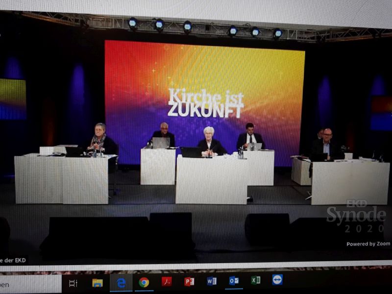 Screenshot EKD-Synode 2020