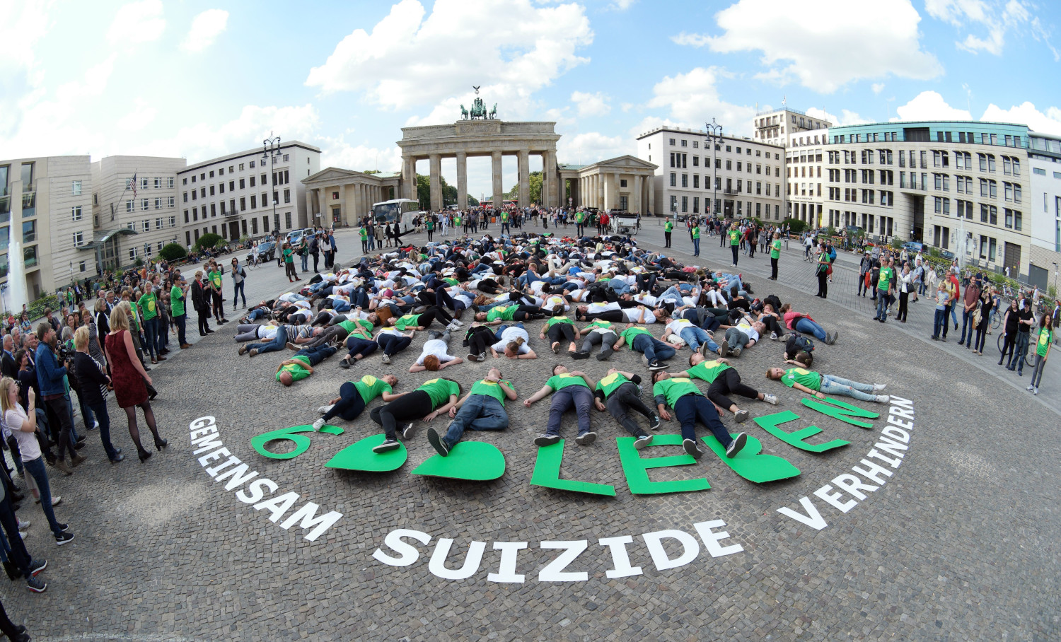 Suizid - Demonstration in Berlin