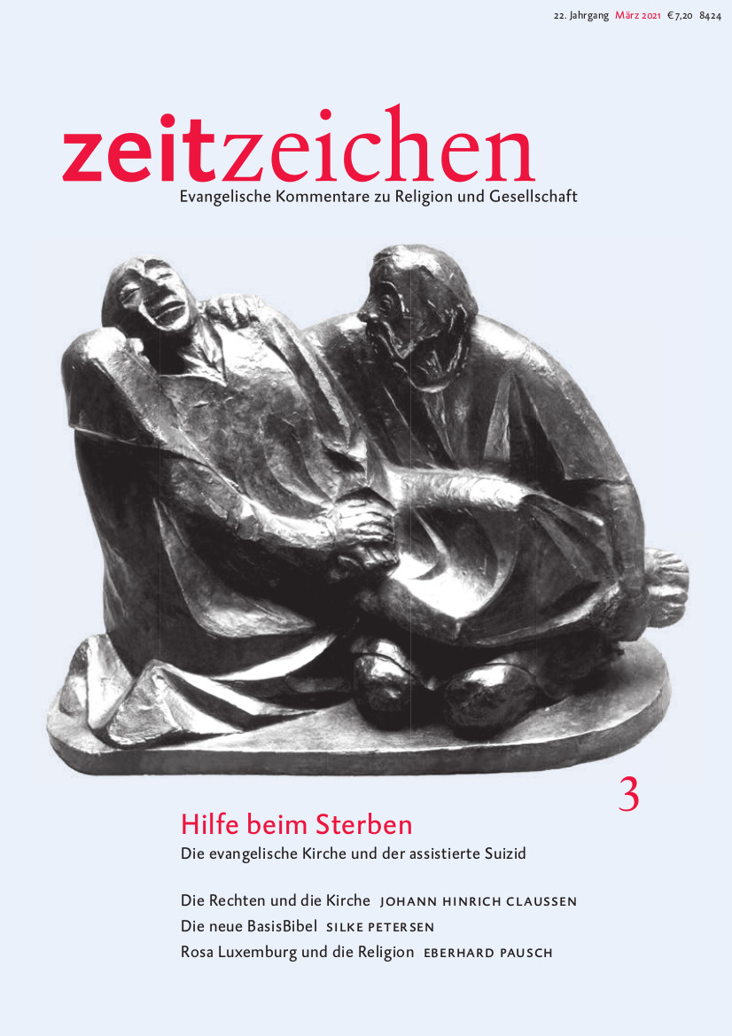 Titelblatt zeitzeichen 3-2021