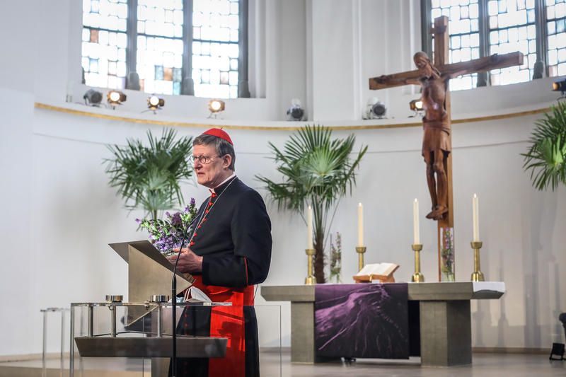 Kardinal Woelki, Johanneskirche Düsseldorf 20.3. 2021
