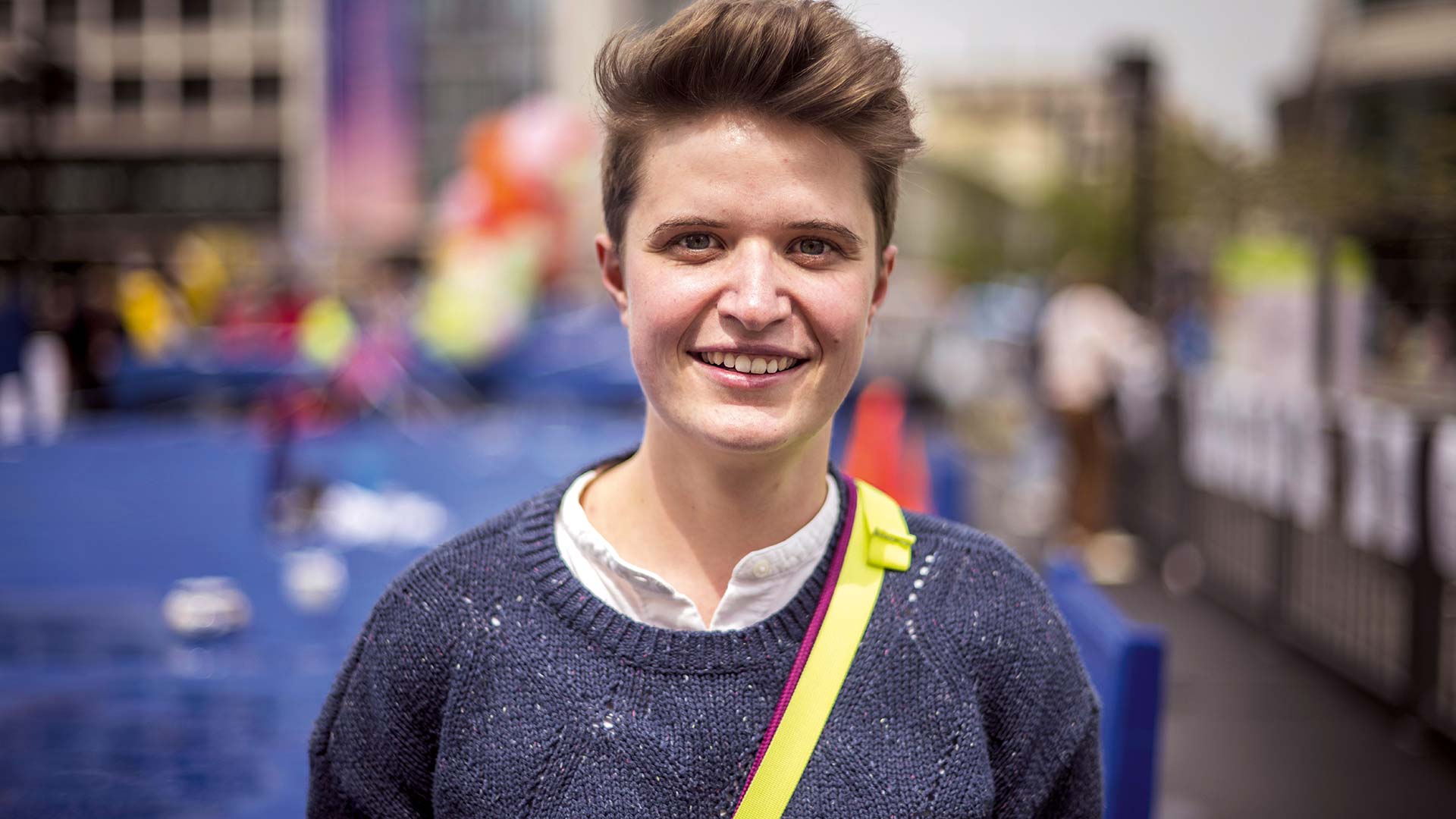 Anna-Nicole Heinrich, 25, seit 8. Mai neue Präses der EKD-Synode.