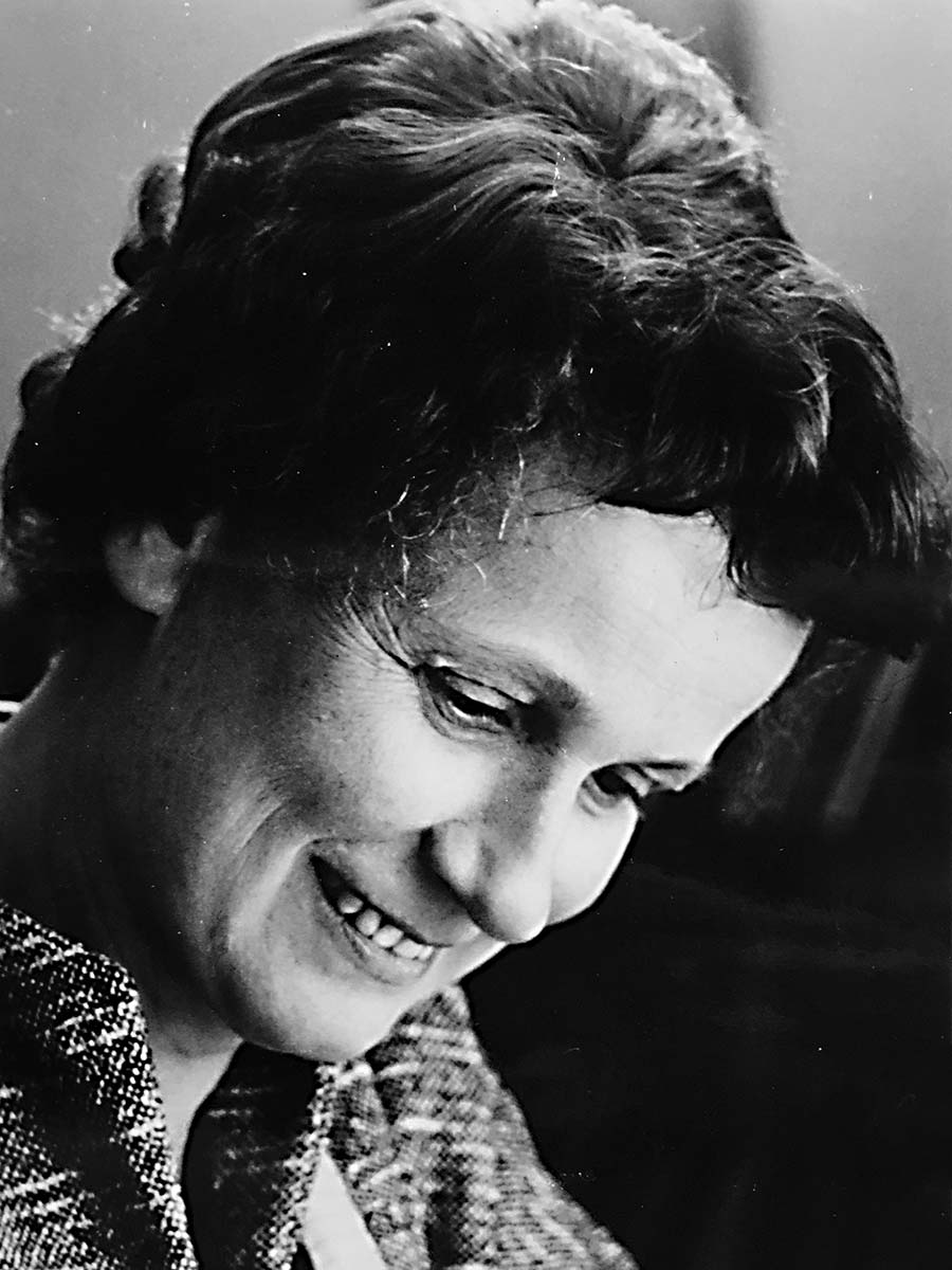 Emmi Bonhoeffer, Foto undatiert, wahrscheinlich 1948/49.