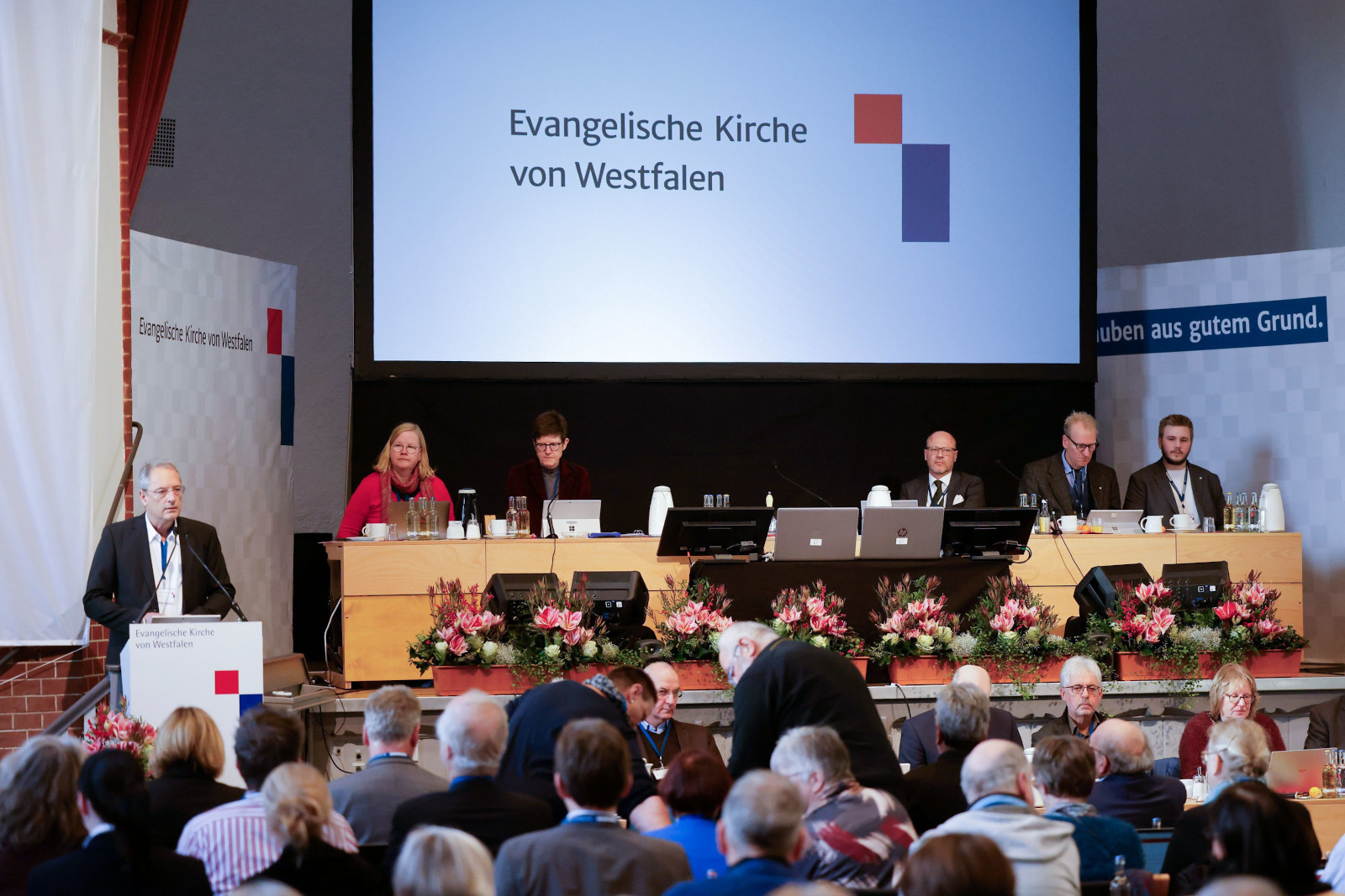 Die Herbsttagung der Synode der Evangelischen Kirche von Westfalen in Bethel, 24.11.2023.