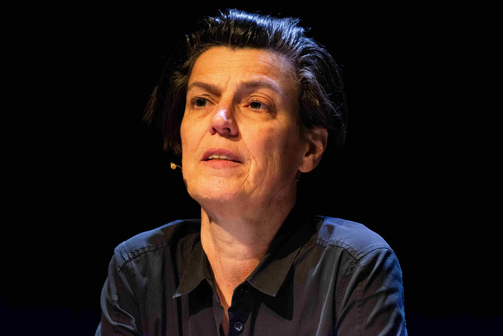 Die Philosophin, Schriftstellerin und Journalistin Carolin Emcke am beim Festival Lit.cologne am 3. März 2023.