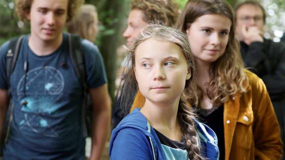 Bekannte Aktivistinnen von „Fridays für Future“: Greta Thunberg und Luisa Neubauer (rechts).