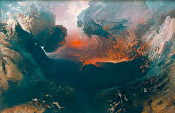 John Martin: The Great day of his wrath, 1851/53