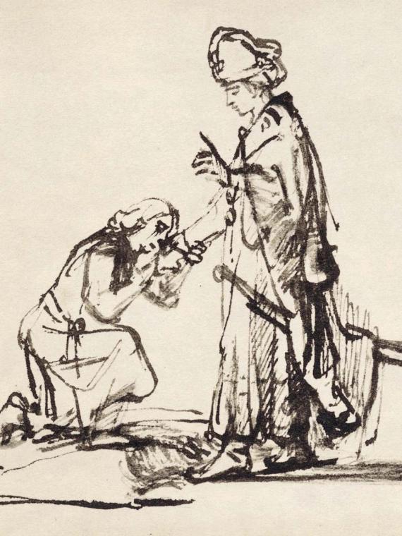 Rembrandt van Rijn: „Das Gleichnis vom verlorenen Sohn“ (um 1642).