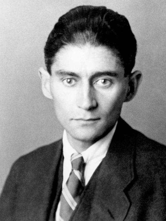 Letztes bekanntes Bild Franz Kafkas (1883–1924), etwa um 1923/24.