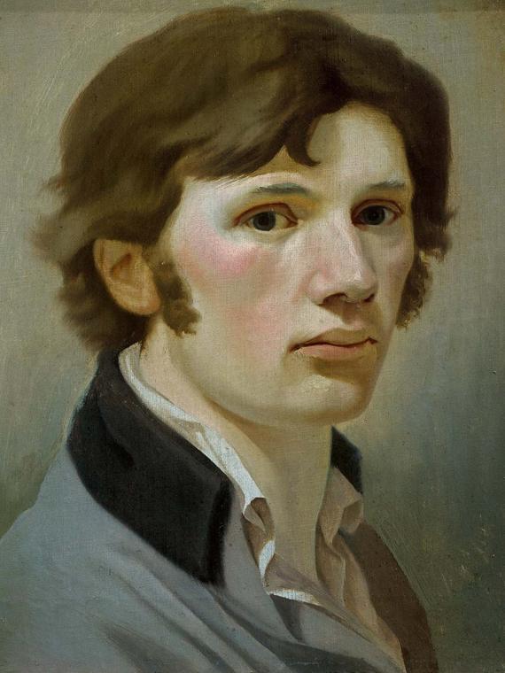 Der Künstler Philipp Otto Runge (1777–1810), Selbstbildnis um 1802.