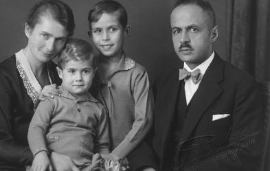 Friedrich Weißler und seine Familie. Die Indiskretionen lösten Unruhe und Empörung aus. Foto: privat