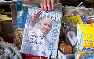 Für einige Journalisten ist der Papst schon jetzt der Mann des Jahres. Foto: dpa / Michele Barbero
