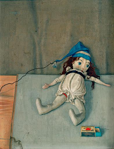 Rudolf Wacker: „Puppe mit Streichholzschachtel&quot;, 1930. Foto: akg-images