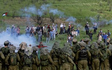 Golanhöhe: Schüsse auf palästinensische Demonstranten. Foto: ddp/Yaron Kaminsky