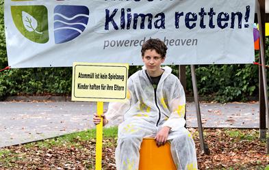 Er war schon aktiv für den Klimaschutz bei der Jugend-Klima-Kampagne der westfälischen Landeskirche. Foto: epd/ Friedrich Stark