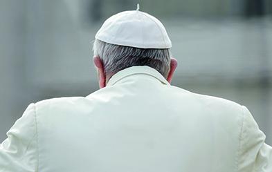 Papst Franziskus muss einiges schultern. Foto: dpa/ Giuseppe Ciccia