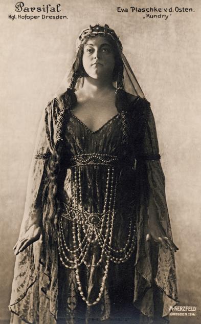 Kundrys Kuss offenbart das Geheimnis der Welt: Eva Plaschke von der Osten, 1914. Foto: akg-images