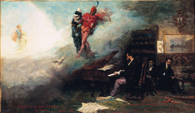 Mariano Fortuny y Carbo: &quot;Phantasie über das Faustdrama&quot;, 1866. Foto: akg-images