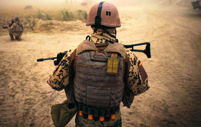 Einsatz in Afghanistan, Oktober 2011. Foto: dpa
