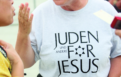 Die Gruppe „Juden für Jesus“ ist überzeugt: „Wenn Jeschua der Messias ist, kann nichts jüdischer sein (...), als an Ihn zu glauben.“ Foto: dpa/ Stephanie Pilick