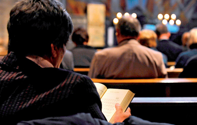 Wir brauchen ein neues Evangelisches Gesangbuch. Foto: epd/Jens Schulze