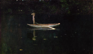 Alexander Harrison: &quot;Solitude&quot; (Einsamkeit), 1893. Foto: akg-images/Erich Lessing