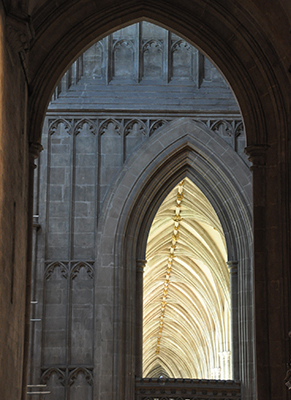 Die Kathedrale von Canterbury.