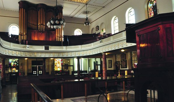 Wesley's Chapel in London.
