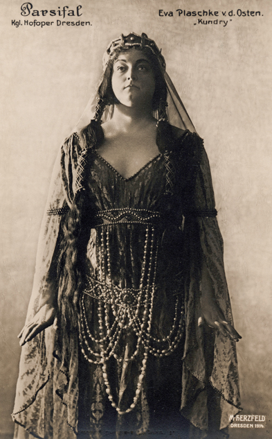 Kundrys Kuss offenbart das Geheimnis der Welt: Eva Plaschke von der Osten, 1914. Foto: akg-images
